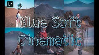 Tutorial edit foto lightroom  Soft Blue Cinematic di lightroom cc android or iOS screenshot 5