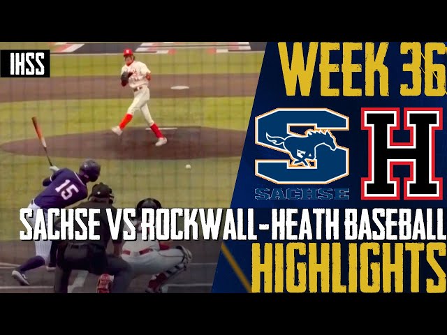 Sachse Mustangs Dominate Heath Hawks 14-4 in Game 1 Behind Two 5-Run Innings