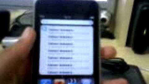 iPod Touch 2G with iPhone OS 3.0 Beta 2
