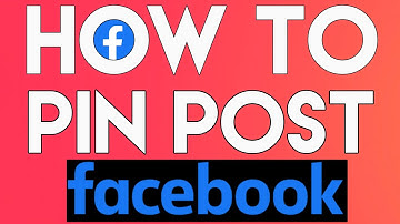 How To Pin A Post On Facebook Profile