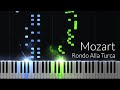 Alla Turca "Turkish March" (Sonata No.11, 3) - Wolfgang Amadeus Mozart [Piano Tutorial] (Synthesia)