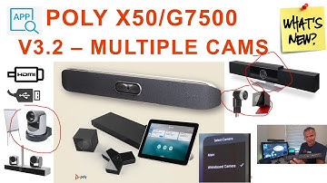 ☕Tech🛠 Multiple Cams StudioX50 and G7500, version 3.2