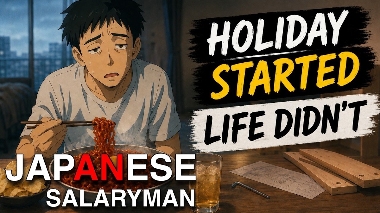 Me: “A Japanese Salaryman’s 8-Day Holiday With No Real Plans.”|Japanese Salaryman Vlog