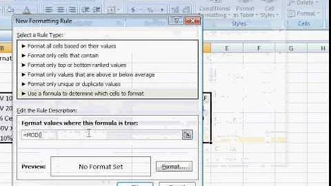 how to color alternate rows in excel 2013 or 2010