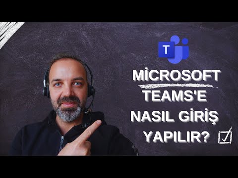 3- Microsoft Teams Nasıl Giriş Yapılır? Microsoft Teams'te Oturum Açma