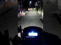 Glamour Xtec Night Light Test 😍#shorts #youtubeshorts #trending #bike #automobile #biker #viralvideo
