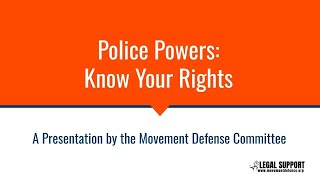 Know Your Rights When Interacting with Law Enforcement