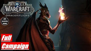 WOW DRAGONFLIGHT The Waking Shores Full Campaign 4K 60FPS R