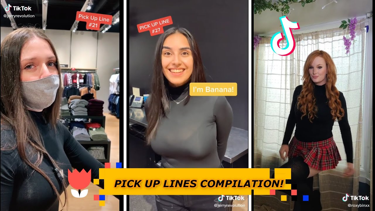 Pickup Lines 👉👈 Tiktok Compilation! - Youtube