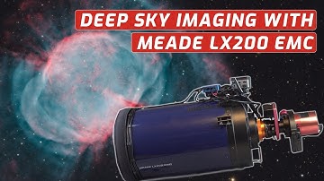 Hoe stel ik de Meade LX200 EMC in voor Deep Sky-astrofotografie?