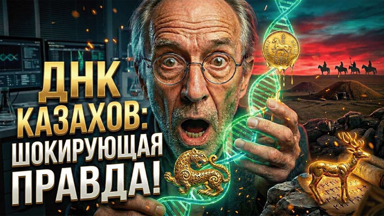 ДНК КАЗАХОВ РАСШИФРОВАНА. Ученые не ожидали увидеть ЭТО!