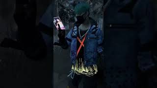 Trickster Mori with the new 'Pressured Performer' Cosmetic on DBD Mobile screenshot 3