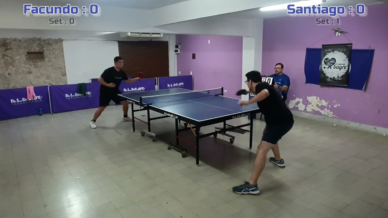 Santiago Valerio Vs Facundo Jimenez / Liga de equipo Interna en Denfensores de Santos Lugares