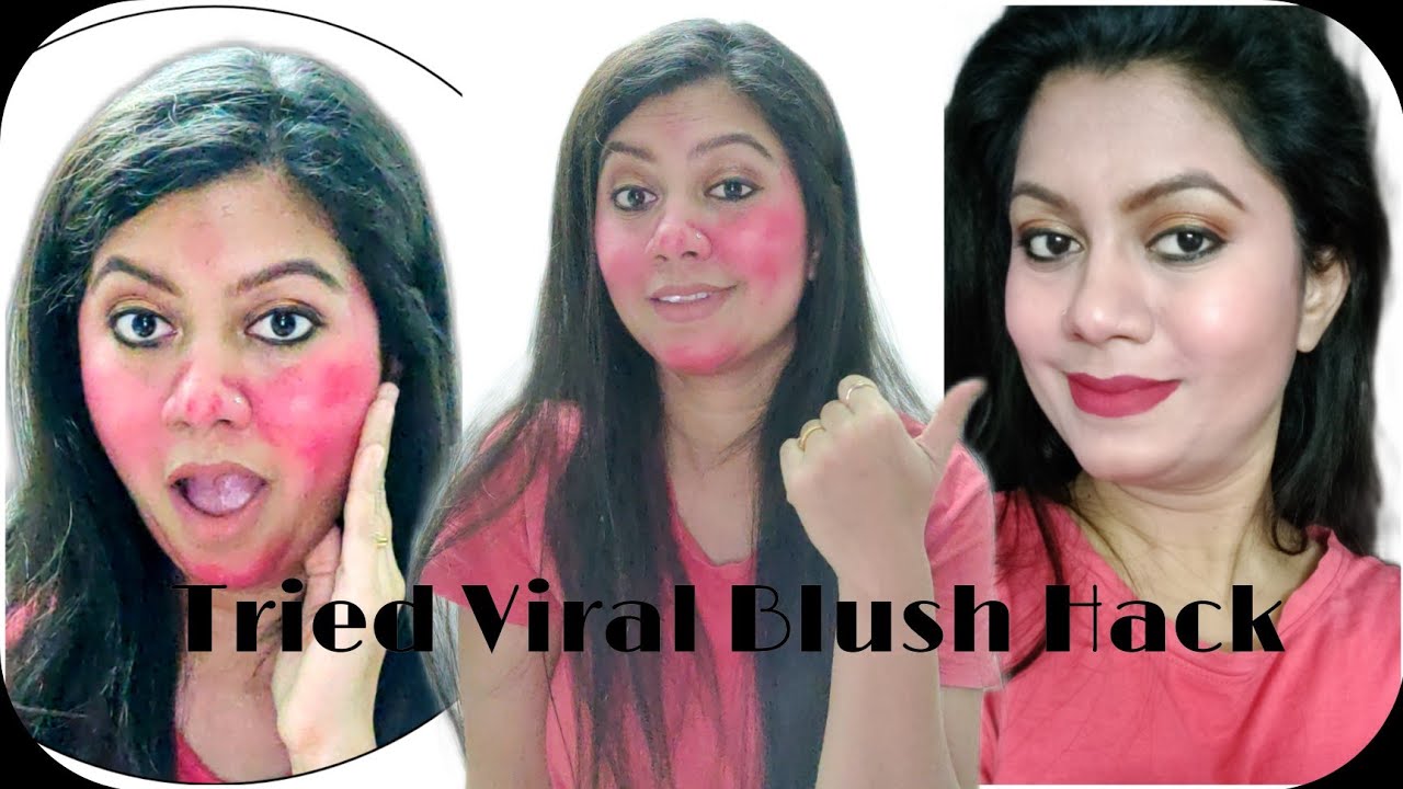 blush under foundation