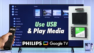 How to Use a USB Drive on Your Google TV! [Playing Media]