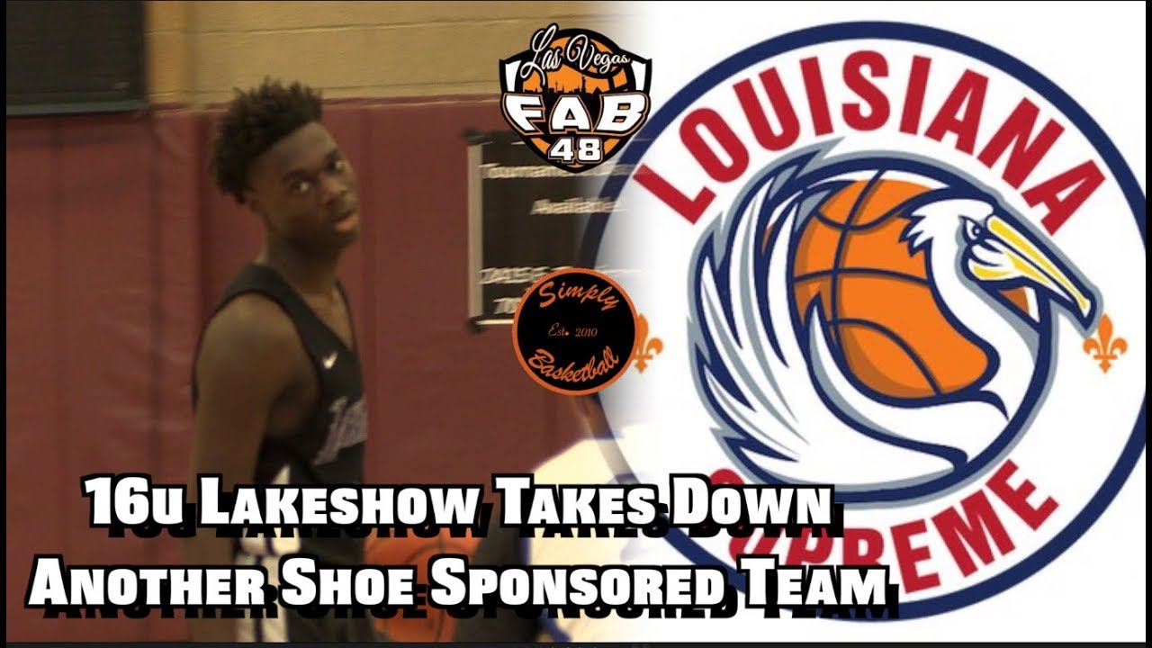 Lakeshow Takes Down Another Shoe Circuit Team vs Louisiana Supreme I Fab 48 Highlights