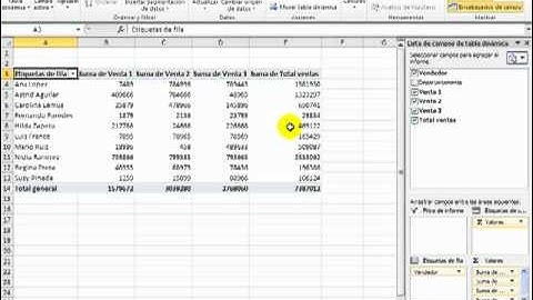 Tutorial Tablas Dinamicas Excel 2010