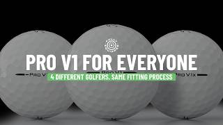 We put 4 golfers through a Titleist ball fitting