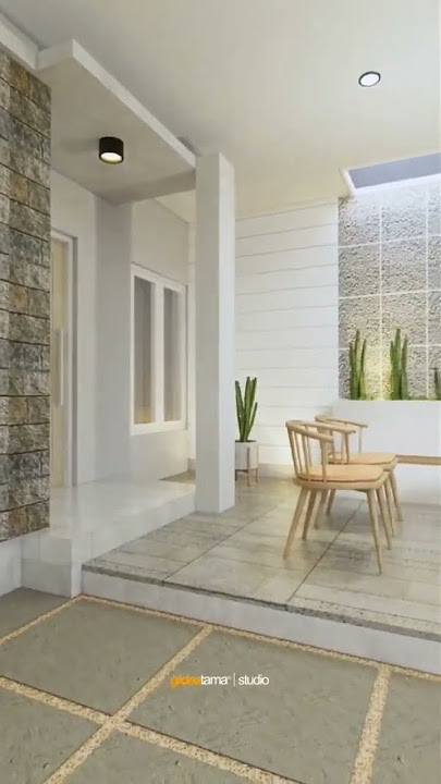 Ide Renovasi Rumah Tipe 36 by @rancangbangunruang #rumahminimalis #rumahtipe36 #rumahidaman