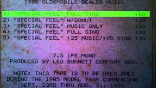 Video voorbeeld van "1984 Oldsmobile "Special Feel" Commercial"