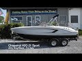 Chaparral H2O 21 Sport Alloy Gray and Black - SOLD