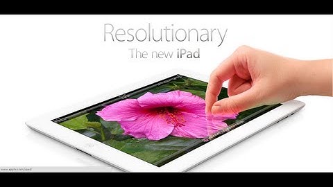 "The New iPad" (iPad 3) Offical Introduction Video