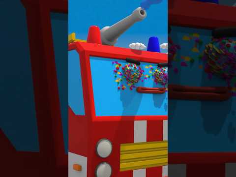 Fire Truck Rescue Mission #длядетей #мультикипромашинки #мультфильмы #carcartoon #firetruck