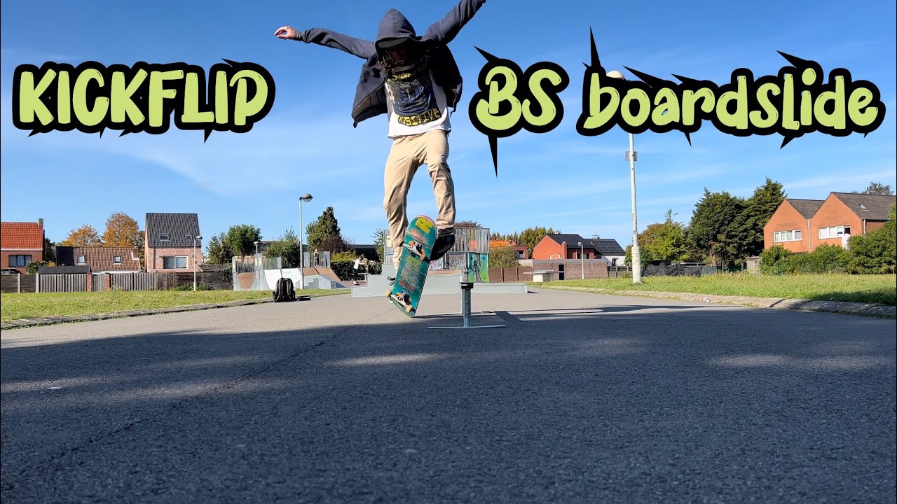 KICKFLIP BOARDSLIDE