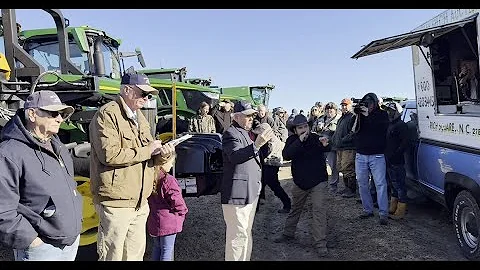 Crocker Bros. Farm Retirement Auction Yesterday in Windsor, VA