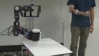 Robot Arm & Hand Coordination with Remote Control