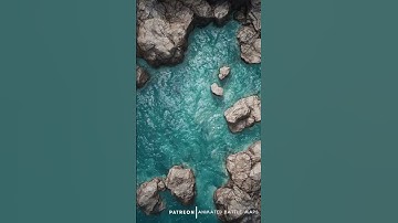 D&D | Shattered Crags Part 2 No Grid | Animated Battle Maps