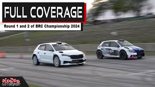 Full coverage - BRC - Round 1 and Round 2 - Shakedown Stages 2024