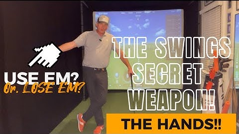 The swings SECRET WEAPON! // THE HANDS!! #golftips #golfswing #golfinstruction