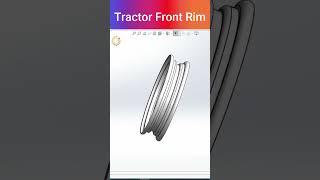 Tractor Front Rim #shorts #shorts #shortsfeed #cadmonkeys #solidworks