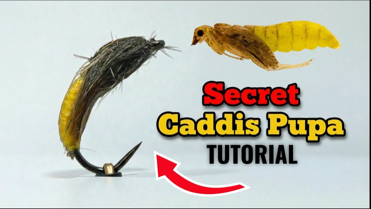 Как сделать самую лучшую куколку ручейника!