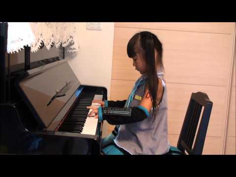 『千本桜』　初音ミク　ピアノ　☆小学１年生(６歳)
