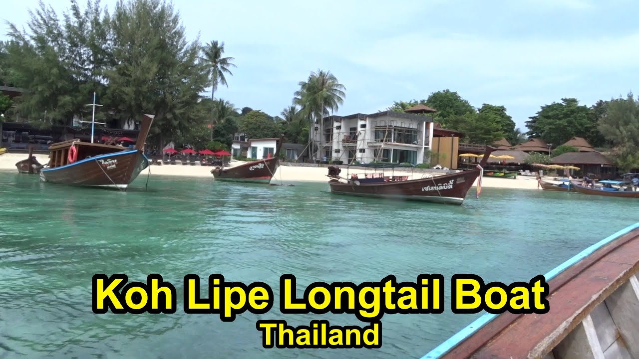 Koh Lipe Water Taxi Rides, Thailand.