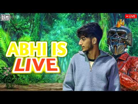AGGRESIVE PUSH GAMEPLAY | ABHI IS LIVE | BGMI LIVE 🔴| GIVEAWAY SOON👍🏻