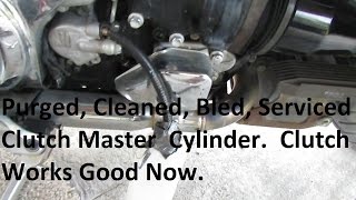 Clutch Quit Working On Motorcycle, Troubleshoot & Repair.