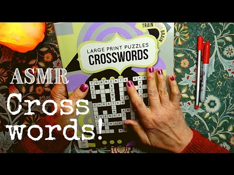 ASMR | Crosswords in February! Whispered Puzzling!