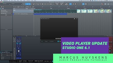 Studio One 6.1 Video Player Update