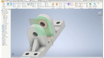 Inventor Demo Video - Using Midplanes to Assemble the Cable Pulley Base
