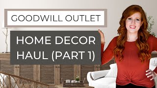 goodwill bins🏠home decor on a budget (part 1) goodwill outlet #homedecor #diy #decor #goodwill
