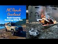 MC Ranch Overland Cold Winter Afternoon Picnic Cooking With Fire.
