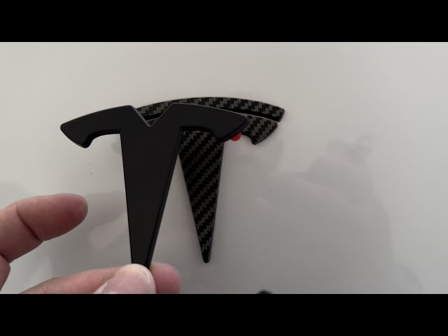 My Tesla Model Y Aka Tastey Mod #31 YHCDSEA Emblem Cover Installation Video  