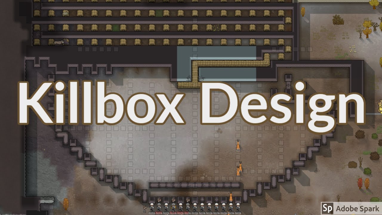 Rimworld : Killbox guide and defensive design : Tutorial Nugget - YouTube.