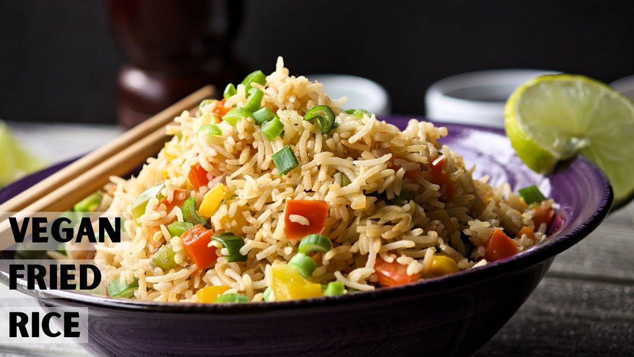 Vegan Fried Rice Easy Recipe - The ULTIMATE Takeout Style Fried Rice