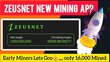 free airdrop  new Zeusnet token mining app free crypto Zeusnet mining new update make money online