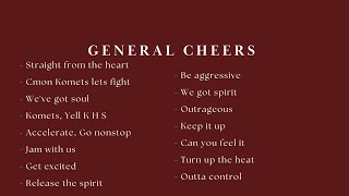 Football General Cheers 2024-2025 part 2/2