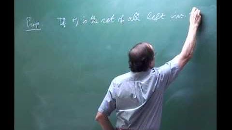 Programa de Doutorado: Lie Groups, Representation Theory and Symmetric Spaces - Aula 02